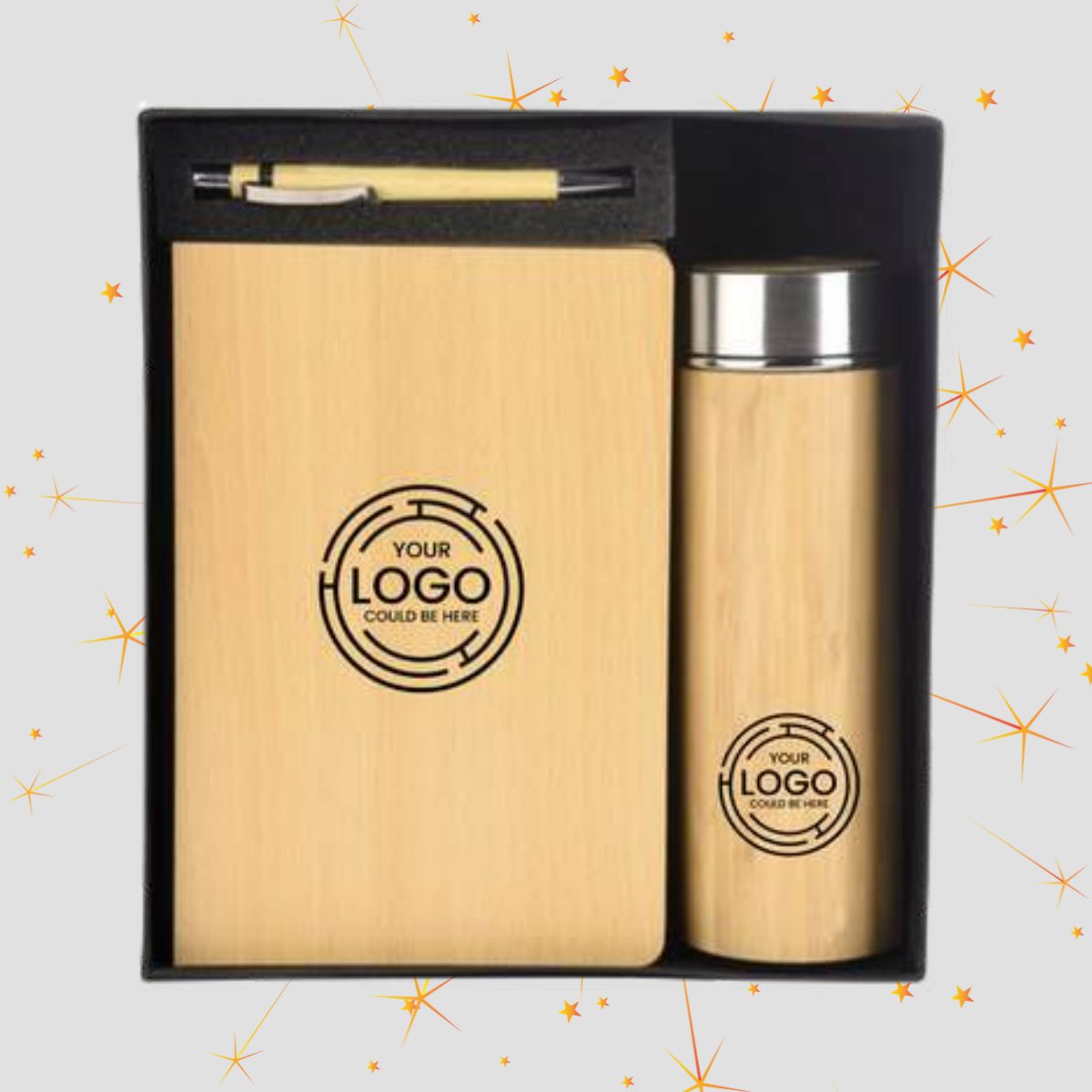 Basic Wooden Gift Set – 3-in-1 — Business Essentials by Minkaa Moments