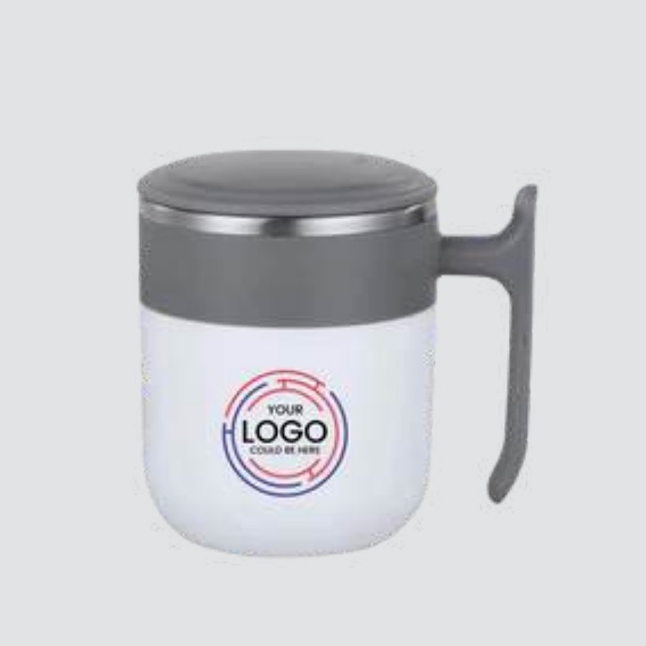 Insulated Double Wall Stainless Steel Coffee Mug with Lid — Business Essentials by Minkaa Moments