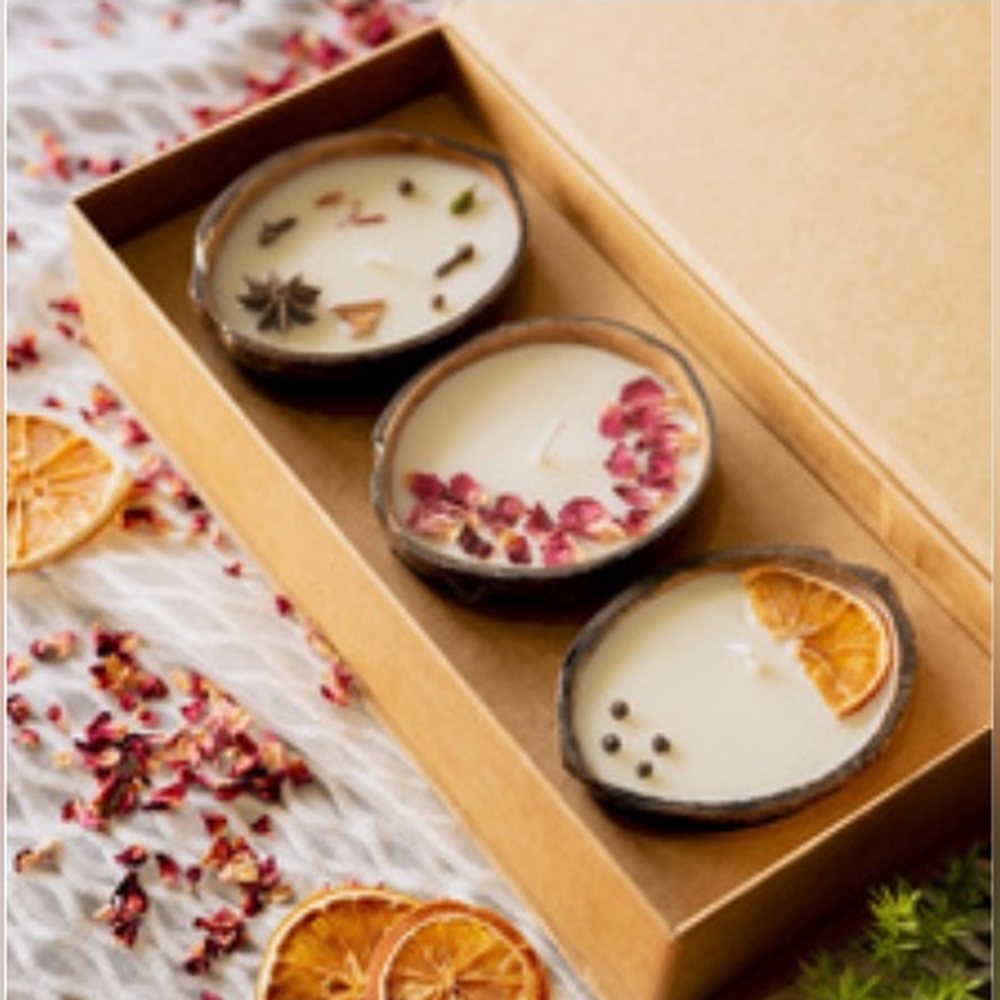 Candle Gift Box — Sustainable Range by Minkaa Moments
