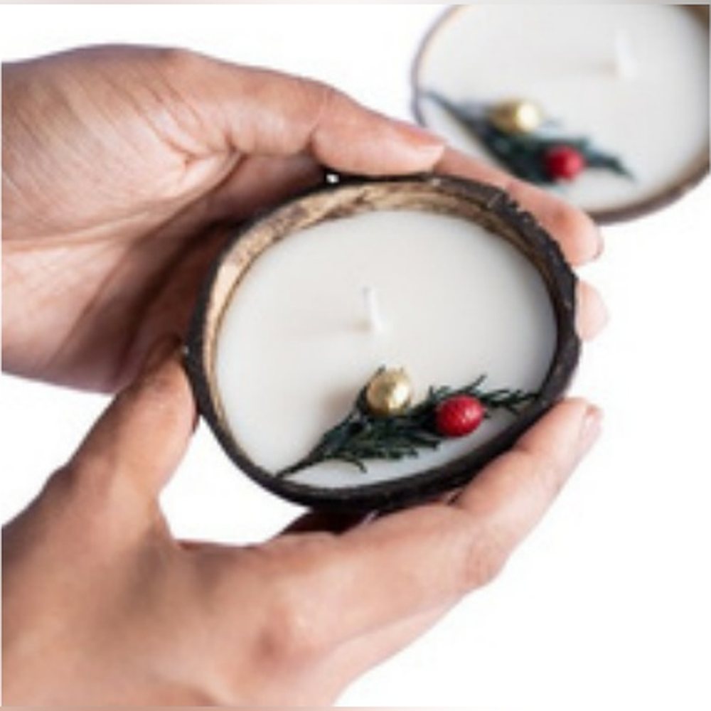Christmas Candle — Sustainable Range by Minkaa Moments