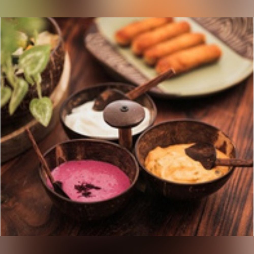 3 Bowl Set + 3 Spoons — Sustainable Range by Minkaa Moments