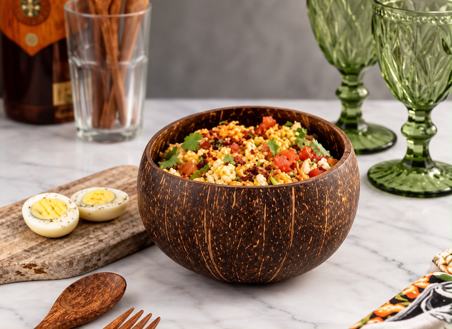 Jumbo Bowl + Cutlery — Sustainable Range by Minkaa Moments