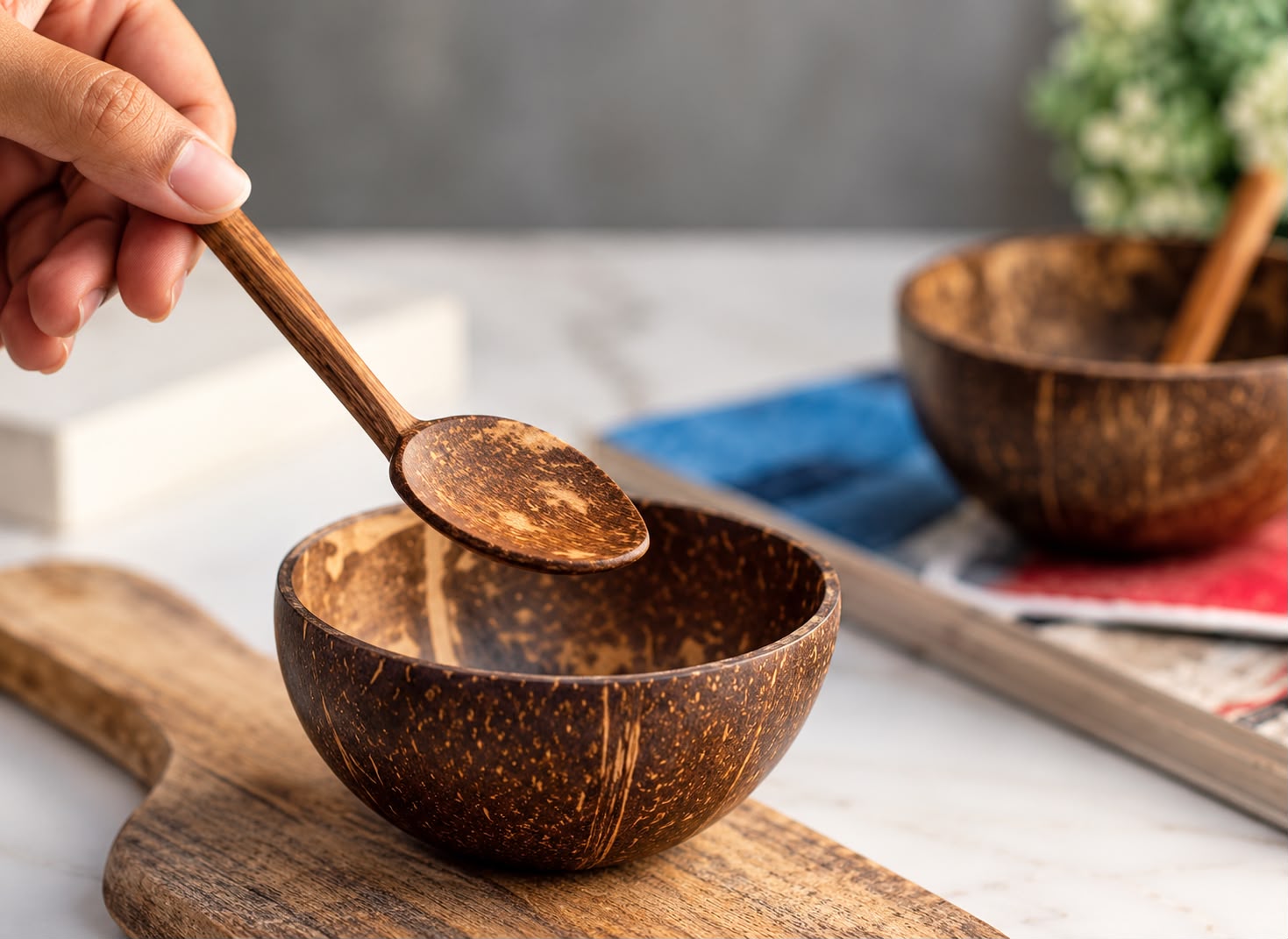 Mini Bowl + Spoon — Sustainable Range by Minkaa Moments
