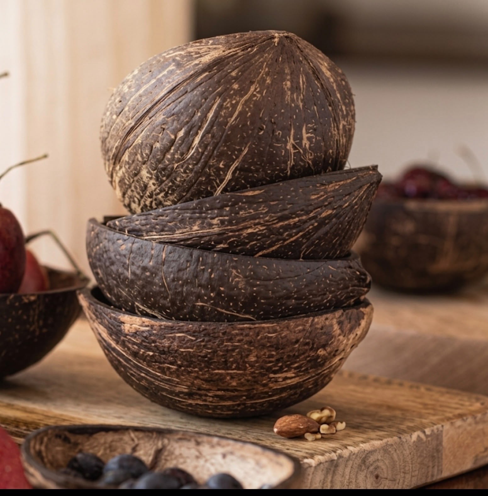 Natural Oval Bowl — Sustainable Range by Minkaa Moments