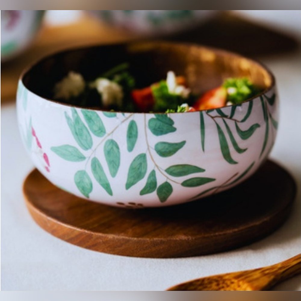 Enamel Coconut Bowl — Sustainable Range by Minkaa Moments