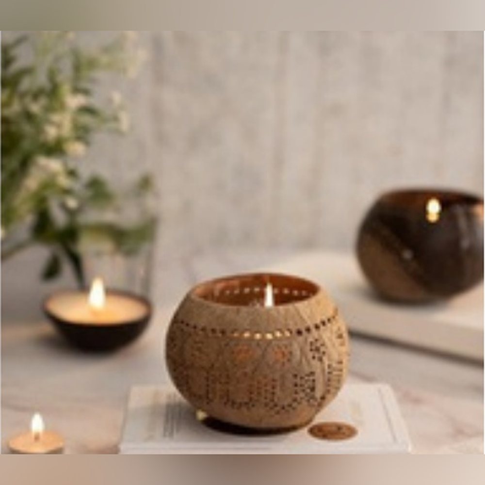 Tropical Candle Holder — Sustainable Range by Minkaa Moments