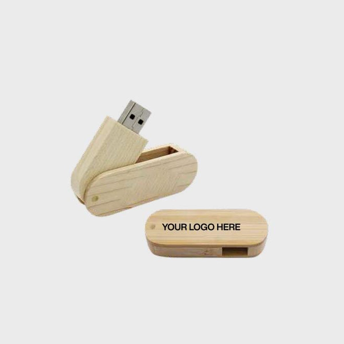 Wooden Pendrive 64GB — Tech & Utility by Minkaa Moments